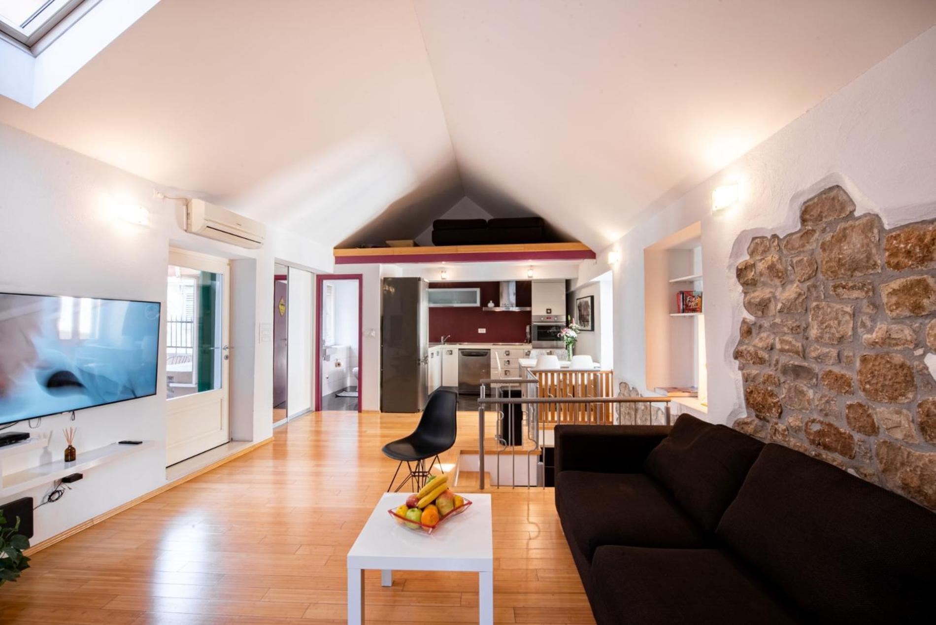 Duplex With Terrace In The City Centar Split Bagian luar foto